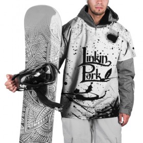 Накидка на куртку 3D с принтом Linkin Park в Екатеринбурге, 100% полиэстер |  | chester bennington | linkin park | беннингтон честер | линкин парк