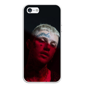 Чехол для iPhone 5/5S матовый с принтом LIL PEEP в Екатеринбурге, Силикон | Область печати: задняя сторона чехла, без боковых панелей | band | cry baby | emo | lil peep | music | musician | rap | swag | группа | музыка | музыкант | нытик. | рэп | сваг | эмо