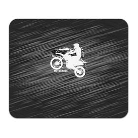 Коврик прямоугольный с принтом Motocross в Екатеринбурге, натуральный каучук | размер 230 х 185 мм; запечатка лицевой стороны | Тематика изображения на принте: motorbike | motorcycle | race | rider | ryder | speed | байк | гонки | гонщик | мото | мотобайк | мотоцикл | райдер | скорость