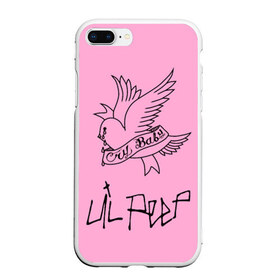 Чехол для iPhone 7Plus/8 Plus матовый с принтом LIL PEEP Cry Baby в Екатеринбурге, Силикон | Область печати: задняя сторона чехла, без боковых панелей | lil peep. cry baby | лил пип