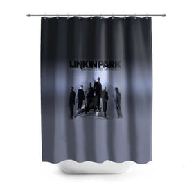 Штора 3D для ванной с принтом Группа Linkin Park в Екатеринбурге, 100% полиэстер | плотность материала — 100 г/м2. Стандартный размер — 146 см х 180 см. По верхнему краю — пластиковые люверсы для креплений. В комплекте 10 пластиковых колец | bennington | chester | linkin park | альтернативный | беннингтон | группа | ленкин | линкин | майк | метал | музыкант | ню | нюметал | парк | певец | рок | рэп | честер | электроник