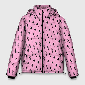 Мужская зимняя куртка 3D с принтом LiL PEEP Pattern в Екатеринбурге, верх — 100% полиэстер; подкладка — 100% полиэстер; утеплитель — 100% полиэстер | длина ниже бедра, свободный силуэт Оверсайз. Есть воротник-стойка, отстегивающийся капюшон и ветрозащитная планка. 

Боковые карманы с листочкой на кнопках и внутренний карман на молнии. | lil peep. cry baby | лил пип