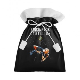 Подарочный 3D мешок с принтом Честер Linkin Park в Екатеринбурге, 100% полиэстер | Размер: 29*39 см | chester bennington | linkin park | беннингтон честер | линкин парк