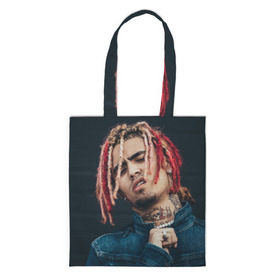 Сумка 3D повседневная с принтом Lil Pump в Екатеринбурге, 100% полиэстер | Плотность: 200 г/м2; Размер: 34×35 см; Высота лямок: 30 см | esketit | esskeetit | gang | lil | pump | rap | качер | лил | маленький | насос | памп | репер | рэпер | рэппер | с дредами | эшкере | эшкерее | эшкереее | эшкерееее | эщкере | эщкерее | эщкереее | эщкерееее