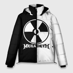 Мужская зимняя куртка 3D с принтом Megadeth в Екатеринбурге, верх — 100% полиэстер; подкладка — 100% полиэстер; утеплитель — 100% полиэстер | длина ниже бедра, свободный силуэт Оверсайз. Есть воротник-стойка, отстегивающийся капюшон и ветрозащитная планка. 

Боковые карманы с листочкой на кнопках и внутренний карман на молнии. | megadet | megadeth | группа | дирк вербурен | дэвид эллефсон | дэйв мастейн | кико лоурейро | мегадет | мегадетх | метал | рок | трэш | трэшметал | тяжелый | хард | хардрок | хеви | хевиметал