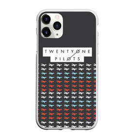 Чехол для iPhone 11 Pro Max матовый с принтом Twenty One Pilots Planes Brand в Екатеринбурге, Силикон |  | Тематика изображения на принте: rock | t.o.p. | top | twenty one pilots | рок