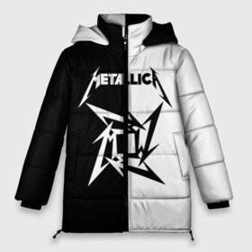 Женская зимняя куртка 3D с принтом Metallica в Екатеринбурге, верх — 100% полиэстер; подкладка — 100% полиэстер; утеплитель — 100% полиэстер | длина ниже бедра, силуэт Оверсайз. Есть воротник-стойка, отстегивающийся капюшон и ветрозащитная планка. 

Боковые карманы с листочкой на кнопках и внутренний карман на молнии | metallica | группа | джеймс хэтфилд | кирк хэмметт | ларс ульрих | метал | металика | металлика | миталика | музыка | роберт трухильо | рок | трэш | трэшметал | хард | хардрок | хеви | хевиметал