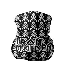 Бандана-труба 3D с принтом Iron Maiden в Екатеринбурге, 100% полиэстер, ткань с особыми свойствами — Activecool | плотность 150‒180 г/м2; хорошо тянется, но сохраняет форму | iron maiden | адриан смит | айрон мейден | гроза | группа | дэйв мюррей | железная дева | ирон майден | метал | мрачный | музыка | песни | рок | стив харрис | тяжелый | флаг | хеви | хевиметал