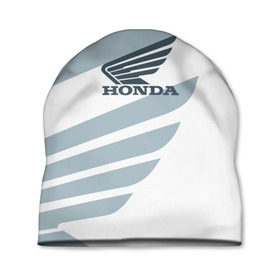 Шапка 3D с принтом Honda в Екатеринбурге, 100% полиэстер | универсальный размер, печать по всей поверхности изделия | car | honda | moto | motorbike | race | авто | автомобиль | гонки | марка | машина | мотоцикл | хонда