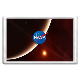 Магнит 45*70 с принтом NASA SPACE в Екатеринбурге, Пластик | Размер: 78*52 мм; Размер печати: 70*45 | galaxy | nasa | space | астрономия | известные | космос | наса | планеты | сатурн