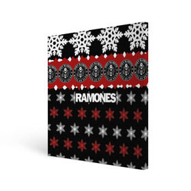 Холст квадратный с принтом Праздничный Ramones в Екатеринбурге, 100% ПВХ |  | ramones | группа | джонни | джоуи | ди ди томми | знак | красный | марк | надпись | новогодний | новый год | панк | поп | праздник | раманес | раманэс | рамон | рамонес | рамонэс | рамоун | рамоунз | рамоунс