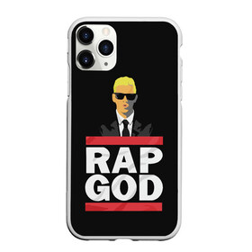 Чехол для iPhone 11 Pro матовый с принтом Rap God Eminem в Екатеринбурге, Силикон |  | actor | american rapper | composer | eminem | music | rap | rap god | record producer |   | актёр | американский | композитор | музыка | музыкальный продюсер | рэп | рэпер