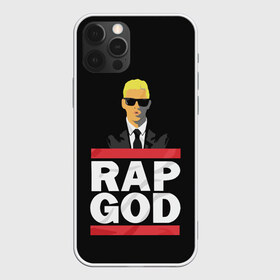 Чехол для iPhone 12 Pro Max с принтом Rap God Eminem в Екатеринбурге, Силикон |  | Тематика изображения на принте: actor | american rapper | composer | eminem | music | rap | rap god | record producer |   | актёр | американский | композитор | музыка | музыкальный продюсер | рэп | рэпер