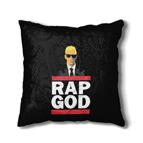 Подушка 3D с принтом Rap God Eminem в Екатеринбурге, наволочка – 100% полиэстер, наполнитель – холлофайбер (легкий наполнитель, не вызывает аллергию). | состоит из подушки и наволочки. Наволочка на молнии, легко снимается для стирки | Тематика изображения на принте: actor | american rapper | composer | eminem | music | rap | rap god | record producer |   | актёр | американский | композитор | музыка | музыкальный продюсер | рэп | рэпер