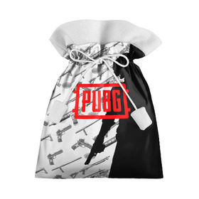Подарочный 3D мешок с принтом PUBG WEAPONS в Екатеринбурге, 100% полиэстер | Размер: 29*39 см | playerunknowns battlegrounds | pubg