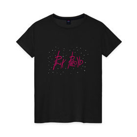 Женская футболка хлопок с принтом Pink Phloyd в Екатеринбурге, 100% хлопок | прямой крой, круглый вырез горловины, длина до линии бедер, слегка спущенное плечо | dead dynasty | pharaoh | pink phloyd | мертвая династия | фараон