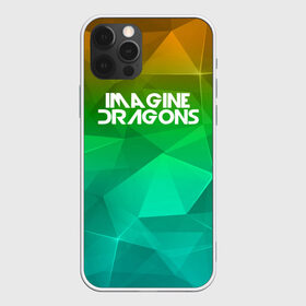 Чехол для iPhone 12 Pro Max с принтом IMAGINE DRAGONS в Екатеринбурге, Силикон |  | геометрия | градиент | драгонс | треугольники