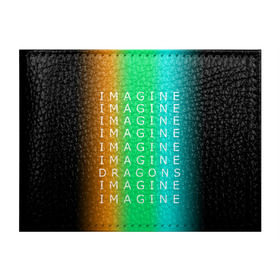 Обложка для студенческого билета с принтом IMAGINE DRAGONS в Екатеринбурге, натуральная кожа | Размер: 11*8 см; Печать на всей внешней стороне | Тематика изображения на принте: evolve | imagine dragons | new age | вокалист | группа | драгонс | известные | личности | надписи | реп | рок | триколор | фирменные цвета | яркие