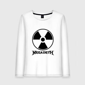Женский лонгслив хлопок с принтом Megadeth в Екатеринбурге, 100% хлопок |  | megadet | megadeth | группа | дирк вербурен | дэвид эллефсон | дэйв мастейн | кико лоурейро | мегадет | мегадетх | метал | рок | трэш | трэшметал | тяжелый | хард | хардрок | хеви | хевиметал