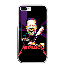 Чехол для iPhone 7Plus/8 Plus матовый с принтом Metallica James Alan Hatfield в Екатеринбурге, Силикон | Область печати: задняя сторона чехла, без боковых панелей | alan | american | band | hard | hatfield | james | metal | metallica | rock | thrash | алан | американская | джеймс | метал группа | трэш метал | хард рок | хэтфилд