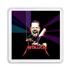 Магнит 55*55 с принтом Metallica James Alan Hatfield в Екатеринбурге, Пластик | Размер: 65*65 мм; Размер печати: 55*55 мм | alan | american | band | hard | hatfield | james | metal | metallica | rock | thrash | алан | американская | джеймс | метал группа | трэш метал | хард рок | хэтфилд