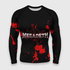 Мужской рашгард 3D с принтом Megadeth в Екатеринбурге,  |  | megadet | megadeth | группа | дирк вербурен | дэвид эллефсон | дэйв мастейн | кико лоурейро | мегадет | мегадетх | метал | рок | трэш | трэшметал | тяжелый | хард | хардрок | хеви | хевиметал