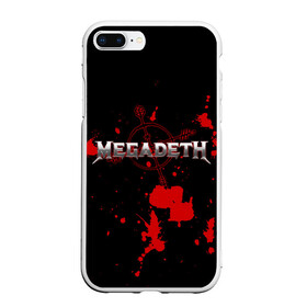 Чехол для iPhone 7Plus/8 Plus матовый с принтом Megadeth в Екатеринбурге, Силикон | Область печати: задняя сторона чехла, без боковых панелей | megadet | megadeth | группа | дирк вербурен | дэвид эллефсон | дэйв мастейн | кико лоурейро | мегадет | мегадетх | метал | рок | трэш | трэшметал | тяжелый | хард | хардрок | хеви | хевиметал