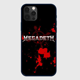 Чехол для iPhone 12 Pro с принтом Megadeth в Екатеринбурге, силикон | область печати: задняя сторона чехла, без боковых панелей | Тематика изображения на принте: megadet | megadeth | группа | дирк вербурен | дэвид эллефсон | дэйв мастейн | кико лоурейро | мегадет | мегадетх | метал | рок | трэш | трэшметал | тяжелый | хард | хардрок | хеви | хевиметал