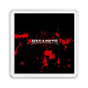 Магнит 55*55 с принтом Megadeth в Екатеринбурге, Пластик | Размер: 65*65 мм; Размер печати: 55*55 мм | megadet | megadeth | группа | дирк вербурен | дэвид эллефсон | дэйв мастейн | кико лоурейро | мегадет | мегадетх | метал | рок | трэш | трэшметал | тяжелый | хард | хардрок | хеви | хевиметал