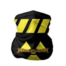 Бандана-труба 3D с принтом Megadeth в Екатеринбурге, 100% полиэстер, ткань с особыми свойствами — Activecool | плотность 150‒180 г/м2; хорошо тянется, но сохраняет форму | megadet | megadeth | группа | дирк вербурен | дэвид эллефсон | дэйв мастейн | кико лоурейро | мегадет | мегадетх | метал | рок | трэш | трэшметал | тяжелый | хард | хардрок | хеви | хевиметал