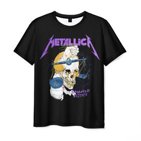 Мужская футболка 3D с принтом Metallica в Екатеринбурге, 100% полиэфир | прямой крой, круглый вырез горловины, длина до линии бедер | american | band | cliff burton | dave mustaine | hard | james hatfield | jason newsted | kirk hammett | lars ulrich | metal | metallica | robert trujillo | rock | ron mcgowney | thrash | американская | джеймс хэтфилд | ларс ул | метал группа | трэш метал 
