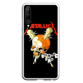 Чехол для Honor P30 с принтом Metallica в Екатеринбурге, Силикон | Область печати: задняя сторона чехла, без боковых панелей | american | band | cliff burton | dave mustaine | hard | james hatfield | jason newsted | kirk hammett | lars ulrich | metal | metallica | robert trujillo | rock | ron mcgowney | thrash | американская | джеймс хэтфилд | ларс ул | метал группа | трэш метал 