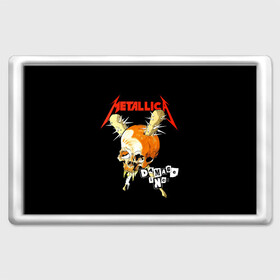 Магнит 45*70 с принтом Metallica в Екатеринбурге, Пластик | Размер: 78*52 мм; Размер печати: 70*45 | american | band | cliff burton | dave mustaine | hard | james hatfield | jason newsted | kirk hammett | lars ulrich | metal | metallica | robert trujillo | rock | ron mcgowney | thrash | американская | джеймс хэтфилд | ларс ул | метал группа | трэш метал 