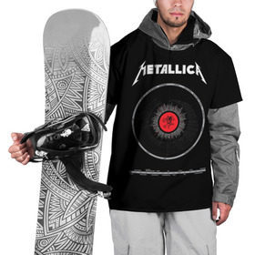 Накидка на куртку 3D с принтом Metallica в Екатеринбурге, 100% полиэстер |  | 