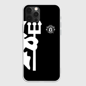 Чехол для iPhone 12 Pro с принтом F.C.M.U 2018 Devil в Екатеринбурге, силикон | область печати: задняя сторона чехла, без боковых панелей | Тематика изображения на принте: emirates | fc | manchester united | абстракция | геометрия | зож | клуб | линии | манчестер юнайтед | модные | мяч | россии | спорт | спортивные | стиль | тренды | футбол | футбольный клуб | экстрим | эмблема