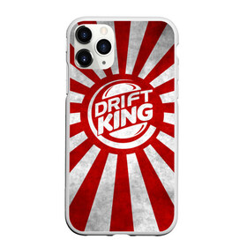 Чехол для iPhone 11 Pro Max матовый с принтом Drift King в Екатеринбурге, Силикон |  | car | drift | japan | jdm | race | street | авто | автомобиль | гонки | дрифт | король | машина | флаг | япония