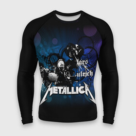 Мужской рашгард 3D с принтом Metallica в Екатеринбурге,  |  | american | band | cliff burton | dave mustaine | hard | james hatfield | jason newsted | kirk hammett | lars ulrich | metal | metallica | robert trujillo | rock | ron mcgowney | thrash | американская | джеймс хэтфилд | ларс ул | метал группа | трэш метал 