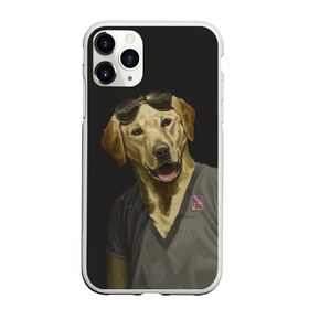 Чехол для iPhone 11 Pro матовый с принтом Mr Peanutbutter в Екатеринбурге, Силикон |  | bojack horseman | mr peanutbutter | конь боджек | лошадь боджек | мистер подхвост