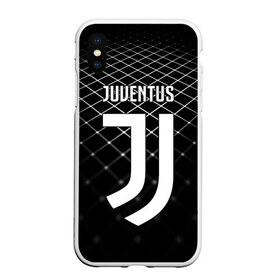 Чехол для iPhone XS Max матовый с принтом JUVENTUS STRIPES STYLE в Екатеринбурге, Силикон | Область печати: задняя сторона чехла, без боковых панелей | Тематика изображения на принте: fc | juventus | спорт | спортивные | фк | футбол | ювентус