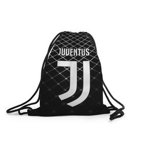 Рюкзак-мешок 3D с принтом Juventus 2018 Line в Екатеринбурге, 100% полиэстер | плотность ткани — 200 г/м2, размер — 35 х 45 см; лямки — толстые шнурки, застежка на шнуровке, без карманов и подкладки | Тематика изображения на принте: fc | juventus | спорт | спортивные | фк | футбол | ювентус