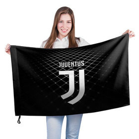 Флаг 3D с принтом Juventus 2018 Line в Екатеринбурге, 100% полиэстер | плотность ткани — 95 г/м2, размер — 67 х 109 см. Принт наносится с одной стороны | fc | juventus | спорт | спортивные | фк | футбол | ювентус