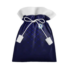 Подарочный 3D мешок с принтом Chelsea 2018 Uniform в Екатеринбурге, 100% полиэстер | Размер: 29*39 см | Тематика изображения на принте: chelsea | fc | спорт | спортивные | фк | футбол | челси
