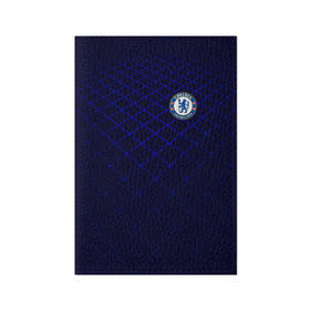 Обложка для паспорта матовая кожа с принтом Chelsea 2018 Uniform в Екатеринбурге, натуральная матовая кожа | размер 19,3 х 13,7 см; прозрачные пластиковые крепления | chelsea | fc | спорт | спортивные | фк | футбол | челси