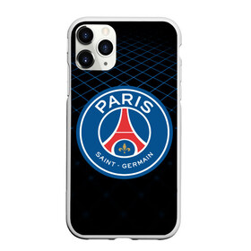 Чехол для iPhone 11 Pro матовый с принтом PSG 2018 Line в Екатеринбурге, Силикон |  | fc | fly emirates | paris | psg | лого | париж | псж | спорт | спортивные | фк | футбольный клуб