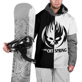 Накидка на куртку 3D с принтом The Offspring в Екатеринбурге, 100% полиэстер |  | Тематика изображения на принте: the offspring | офспринг | оффспринг | рок