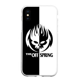 Чехол для iPhone XS Max матовый с принтом The Offspring в Екатеринбурге, Силикон | Область печати: задняя сторона чехла, без боковых панелей | the offspring | офспринг | оффспринг | рок