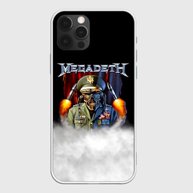 Чехол для iPhone 12 Pro с принтом Megadeth в Екатеринбурге, силикон | область печати: задняя сторона чехла, без боковых панелей | megadet | megadeth | группа | дирк вербурен | дэвид эллефсон | дэйв мастейн | кико лоурейро | мегадет | мегадетх | метал | рок | трэш | трэшметал | тяжелый | хард | хардрок | хеви | хевиметал