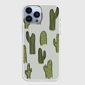 Чехол для iPhone 13 Pro Max с принтом Кактус в Екатеринбурге,  |  | cactus | кактус
