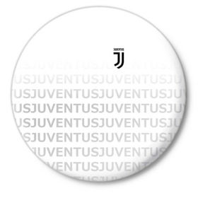 Значок с принтом Juventus 2018 Original в Екатеринбурге,  металл | круглая форма, металлическая застежка в виде булавки | juventus | спорт | спортивные | футбол | футбольный клуб | ювентус