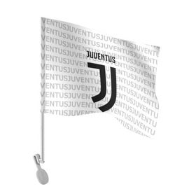 Флаг для автомобиля с принтом Juventus 2018 Original в Екатеринбурге, 100% полиэстер | Размер: 30*21 см | juventus | спорт | спортивные | футбол | футбольный клуб | ювентус